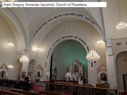 Saint Gregory Armenian Apostolic Church of Pasadena