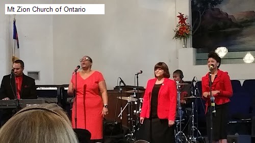 Mt Zion Church of Ontario