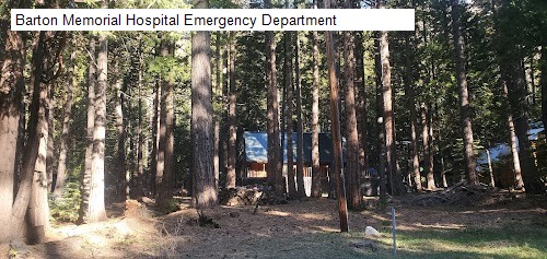Barton Memorial Hospital Emergency Department