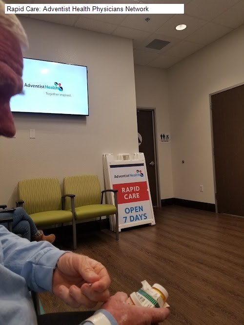 Rapid Care: Adventist Health Physicians Network