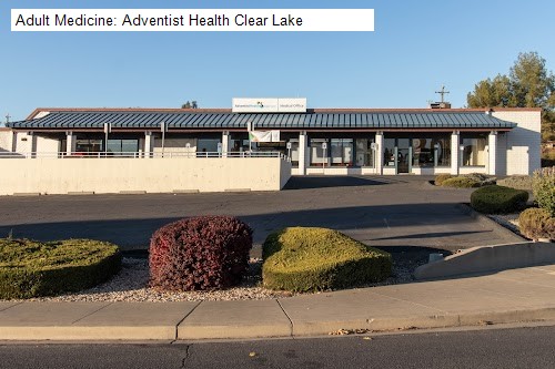 Adult Medicine: Adventist Health Clear Lake