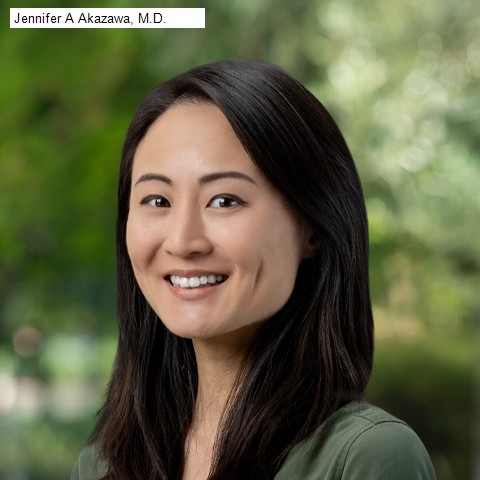 Jennifer A Akazawa, M.D.