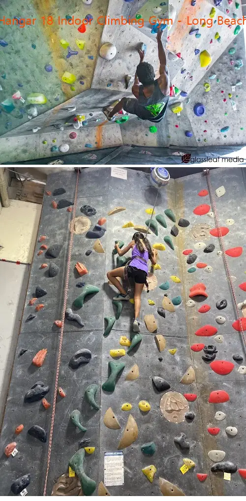 Hangar 18 Indoor Climbing Gym - Long Beach