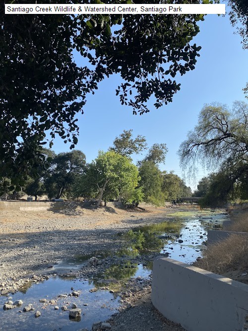 Santiago Creek Wildlife & Watershed Center, Santiago Park
