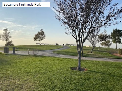 Sycamore Highlands Park