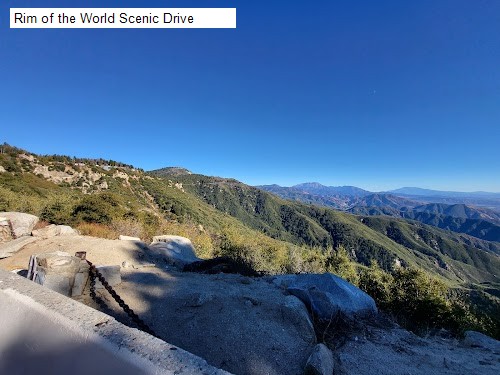 Rim of the World Scenic Drive