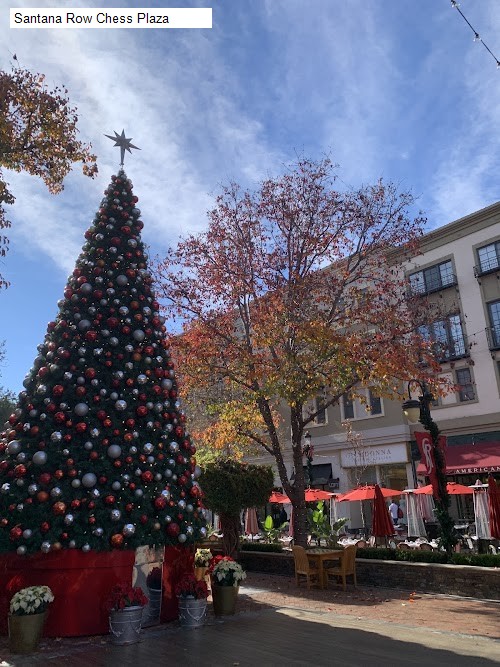 Santana Row Chess Plaza
